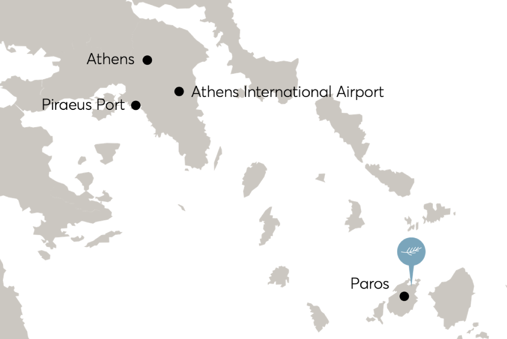 Πού βρίσκεται η Πάρος